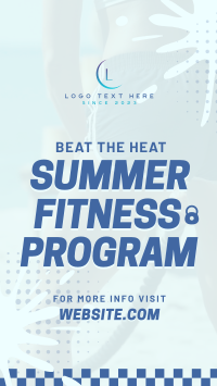 Summer Fitness Training Instagram story Image Preview