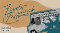 Food Truck Festival Animation Image Preview