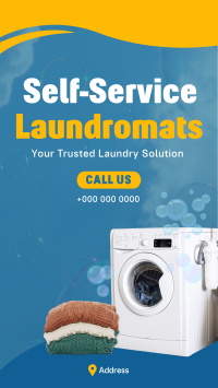 Trusted Laundromats TikTok Video Design