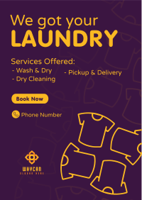 We Got Your Laundry Flyer Image Preview