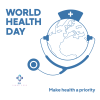World Health Priority Day Linkedin Post Image Preview