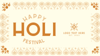 Holi Fest Facebook Event Cover Design