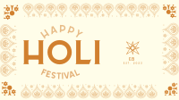 Holi Fest Facebook Event Cover Image Preview