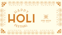 Holi Fest Facebook Event Cover Image Preview