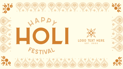 Holi Fest Facebook event cover Image Preview