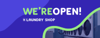 Laundry Shop Facebook Cover Design