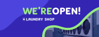 Laundry Shop Facebook Cover Image Preview