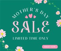 Mom's Flower Wreath Sale Facebook post Image Preview