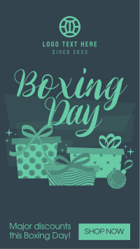 Boxing Day Presents Instagram Story Design