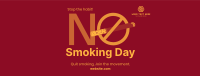 Stop Smoking Today Facebook cover Image Preview