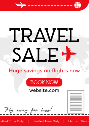 Travel Agency Sale Poster Image Preview