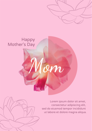 Mothers Day Flower Poster Image Preview