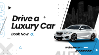 Luxury Car Rental Facebook Event Cover Design