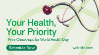 World Health Day Checkup Animation Preview