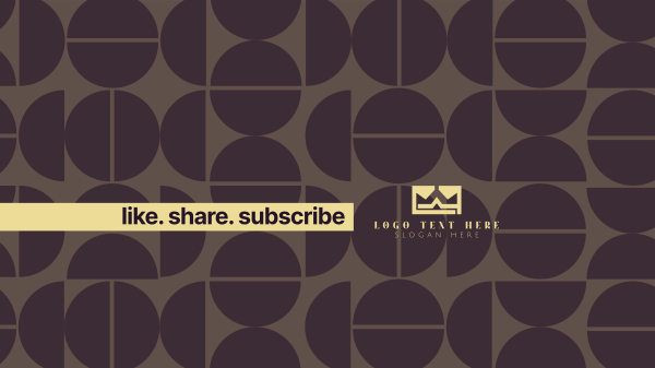 Tick Tock YouTube Banner Design Image Preview