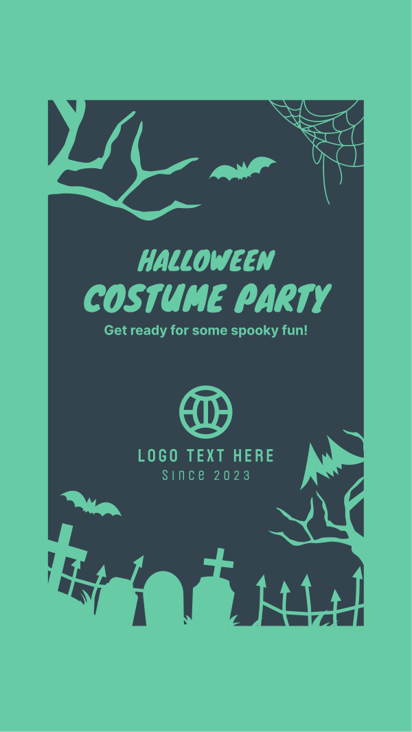 Halloween Party Instagram Story Design Image Preview