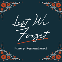 Forever Remembered Instagram post Image Preview