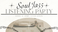 Jazz Study Playlist Facebook Event Cover Design