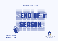 Biggest Sale Postcard Design