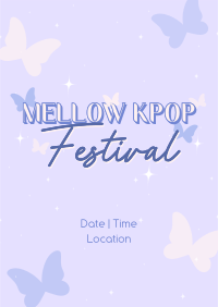 Mellow Kpop Fest Flyer Image Preview