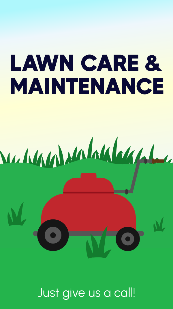 Lawn Care And Maintenance Instagram Story Design Image Preview