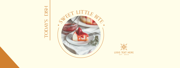 Sweet Little Bite Facebook Cover Design Image Preview