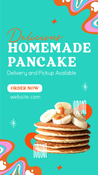 Homemade Pancakes Instagram story Image Preview