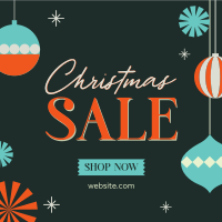 Ornamental Christmas Sale Instagram Post Design