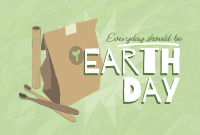 Everyday Earth Day Pinterest Cover Design