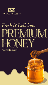 Organic Premium Honey Instagram reel Image Preview