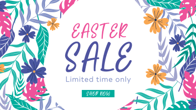 Easter Sale Facebook event cover Image Preview