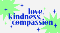 Love Kindness Compassion Zoom background Image Preview