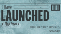 Vintage Grunge Business Launch Facebook Event Cover Preview