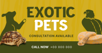 Exotic Vet Consultation Facebook ad Image Preview