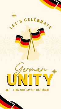 Celebrate German Unity TikTok video Image Preview