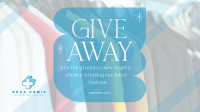 Fashion Giveaway Facebook Event Cover Design