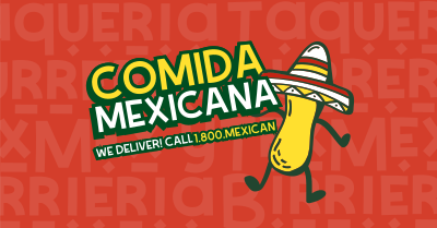 Comida Mexicana Facebook ad Image Preview