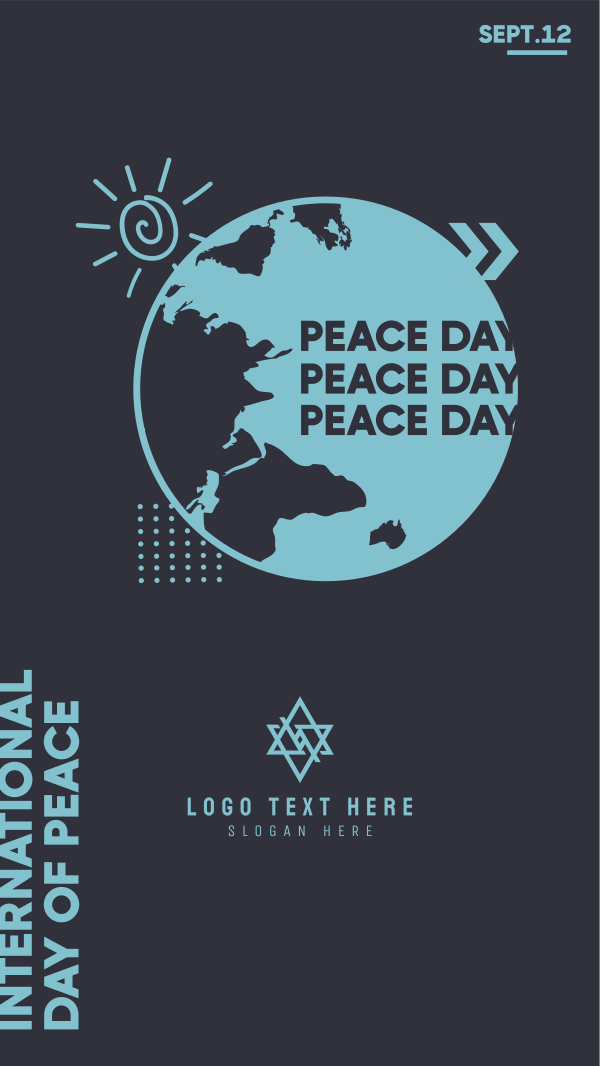 International Day Of Peace Instagram Story Design Image Preview