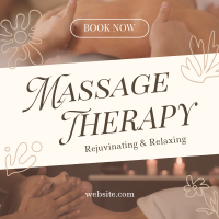 Massage Therapy Instagram post Image Preview