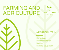 Agriculture and Farming Facebook Post Design