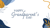 Grandparent's Day Abstract Facebook event cover Image Preview