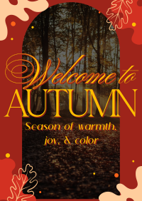 Hello Autumn Poster Image Preview