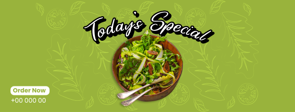 Salad Cravings Facebook Cover Design Image Preview