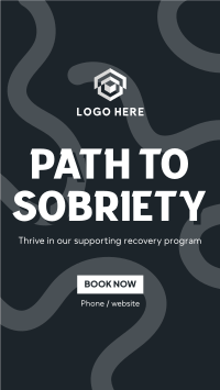 Path to Sobriety Facebook Story Image Preview