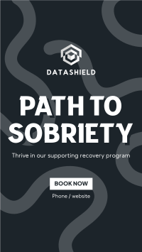 Path to Sobriety Facebook Story Design