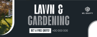 Convenient Lawn Care Services Facebook Cover Design