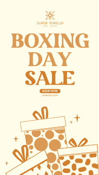 Boxing Day Flash Sale Facebook Story Image Preview