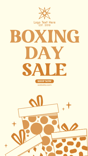 Boxing Day Flash Sale Facebook story Image Preview