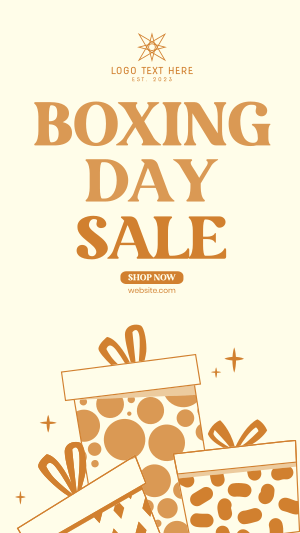 Boxing Day Flash Sale Facebook story Image Preview