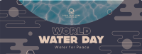 World Water Day Facebook Cover Design